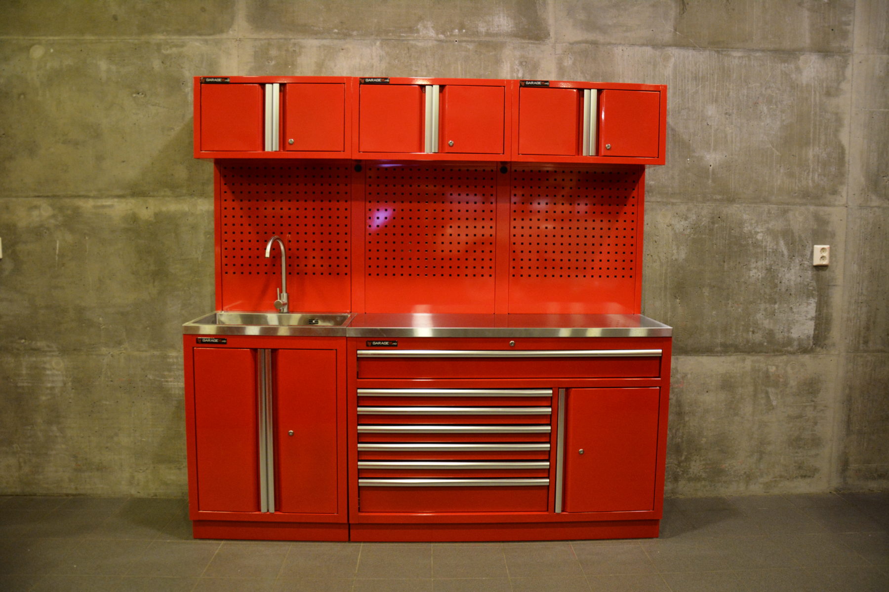 Flex 204 cm kombinasjon Langbenk og vask