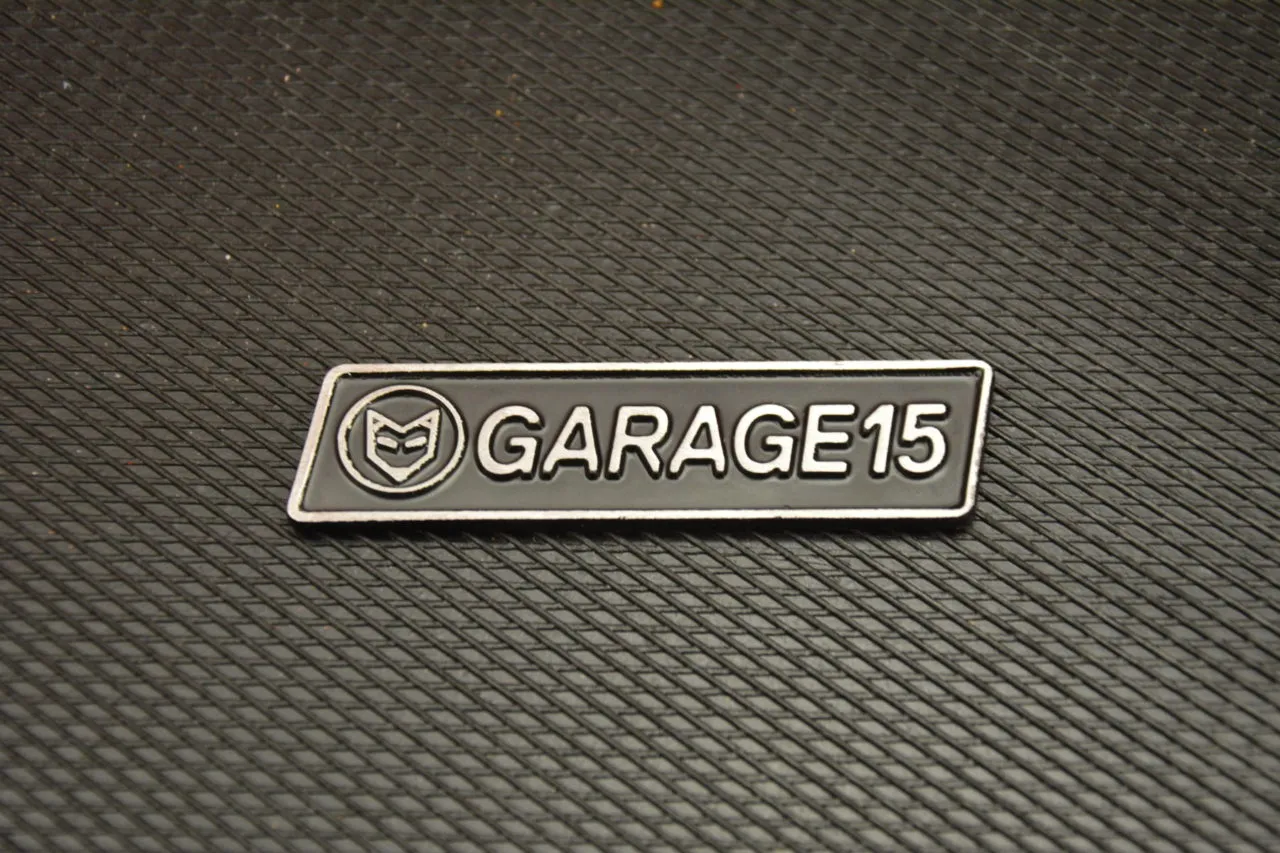 Garage 15 alu skilt . ( Ny type )