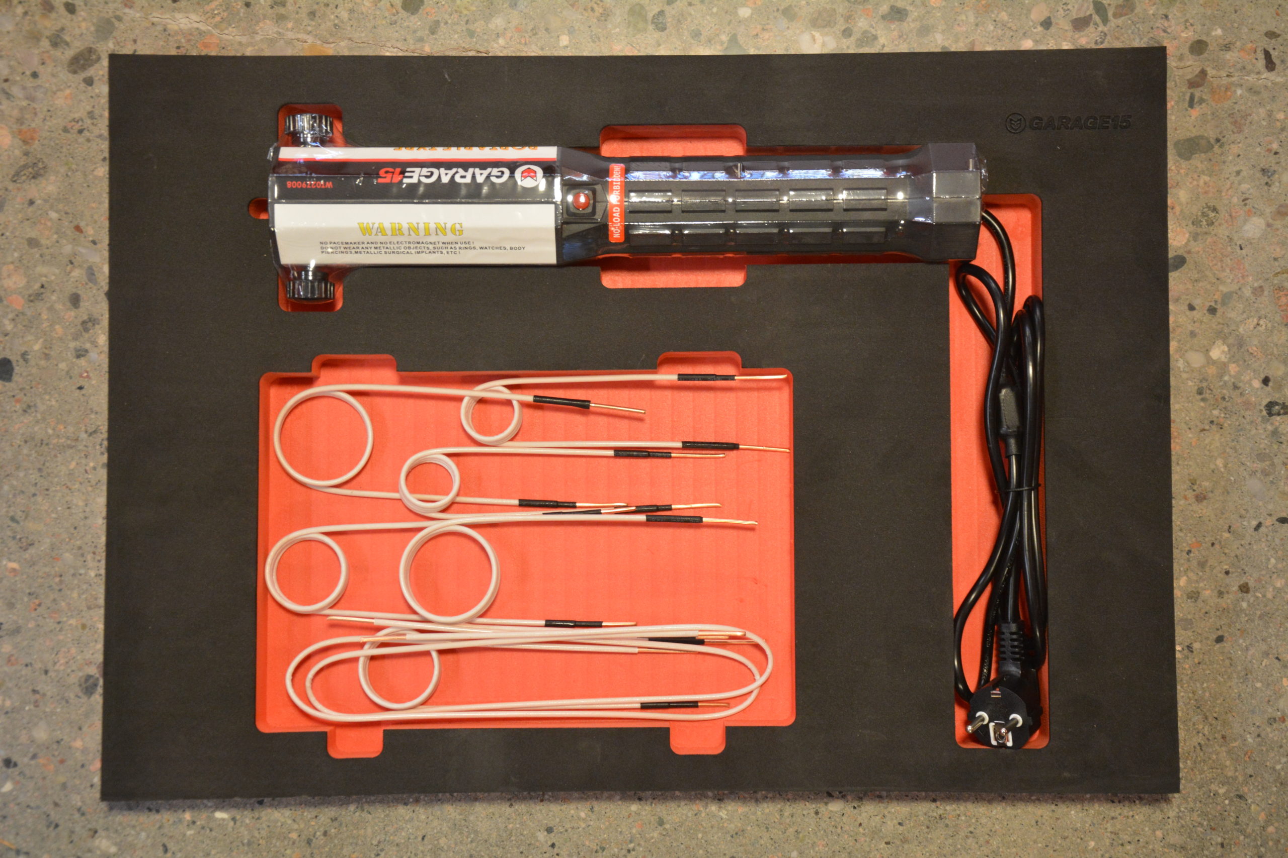 Skuff 52 Induksjonsvarmer i skum