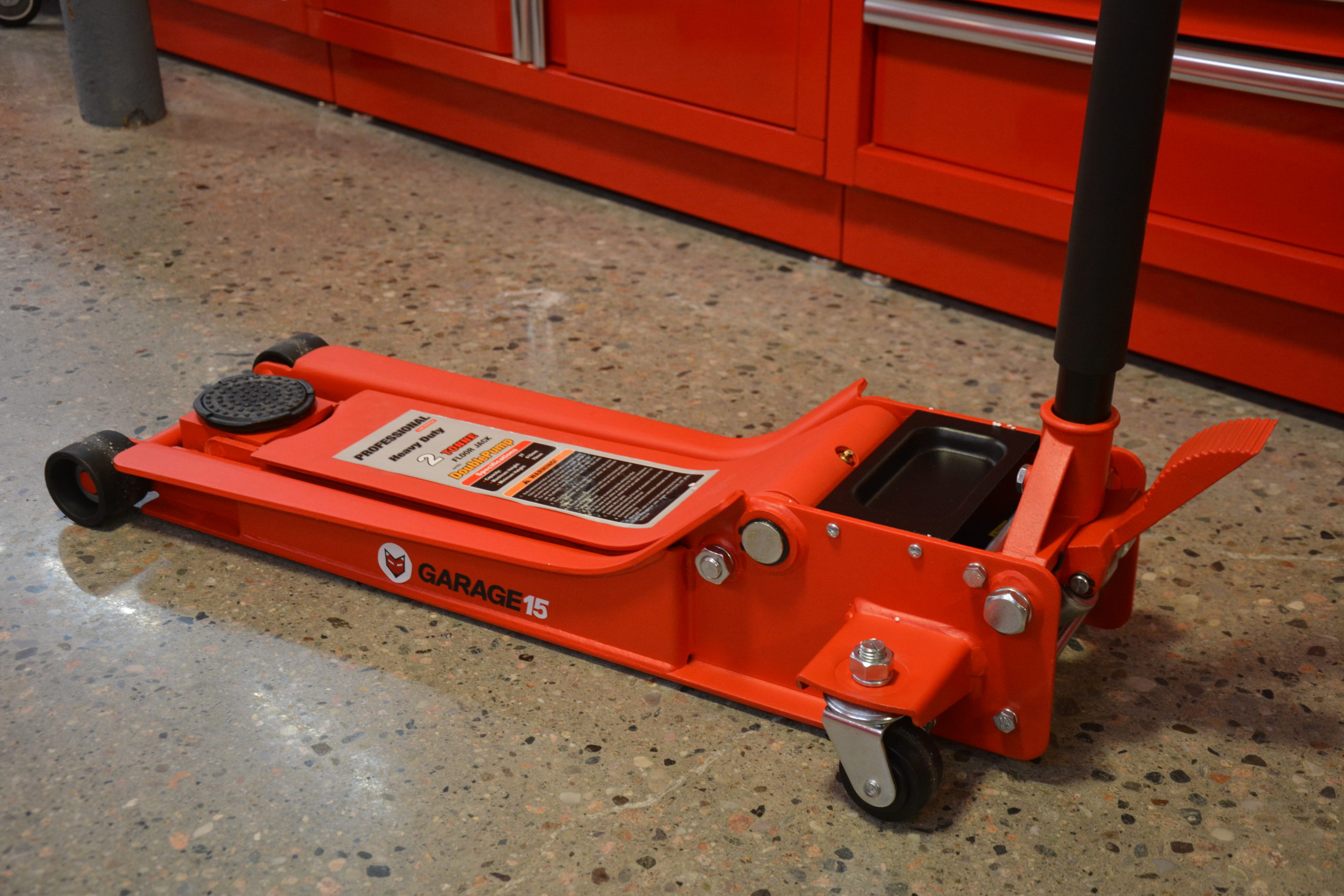 Lavtbyggende Jekk lang 2 tonn model