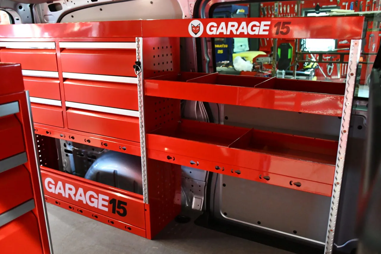Bilinnredning Modul 113cm Venstre side