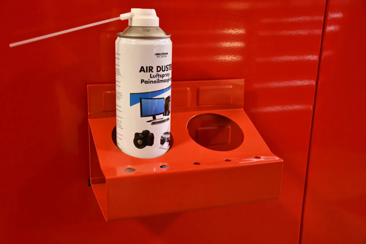 Sprayboksholder med magnet