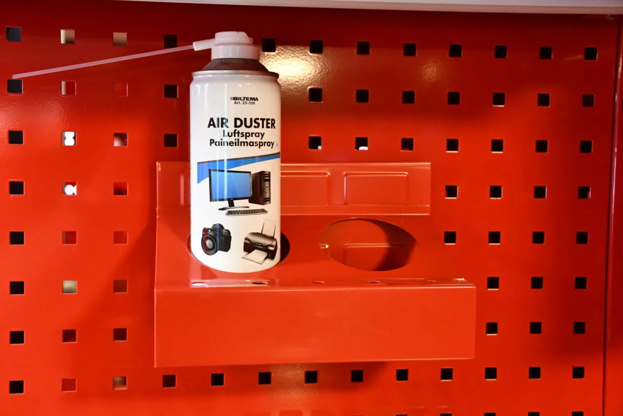 Sprayboksholder med magnet