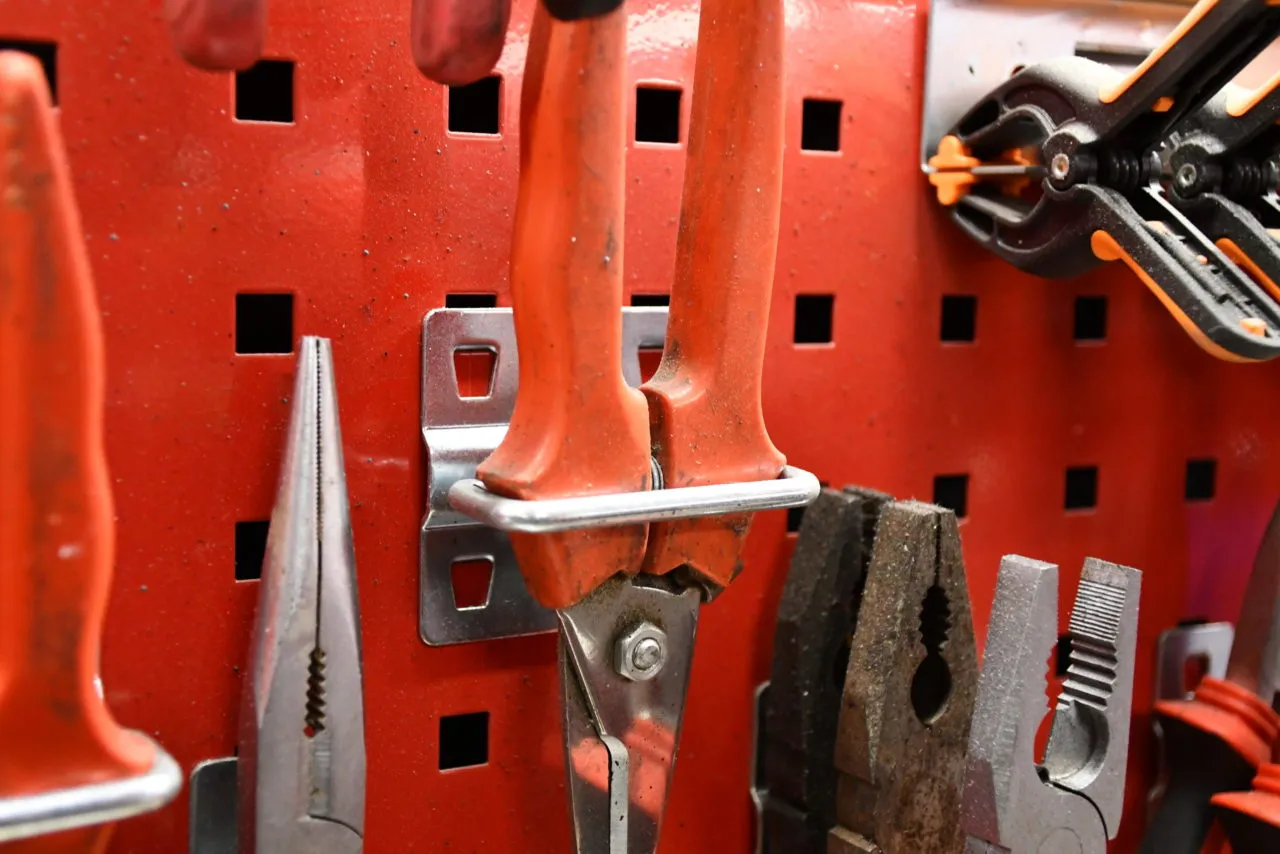 Krok bøyle firkantet 10stk